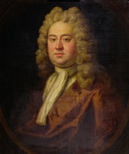 Gentlemanin muotokuva, jonka sanotaan olevan George Frederick Händel, n. 1730